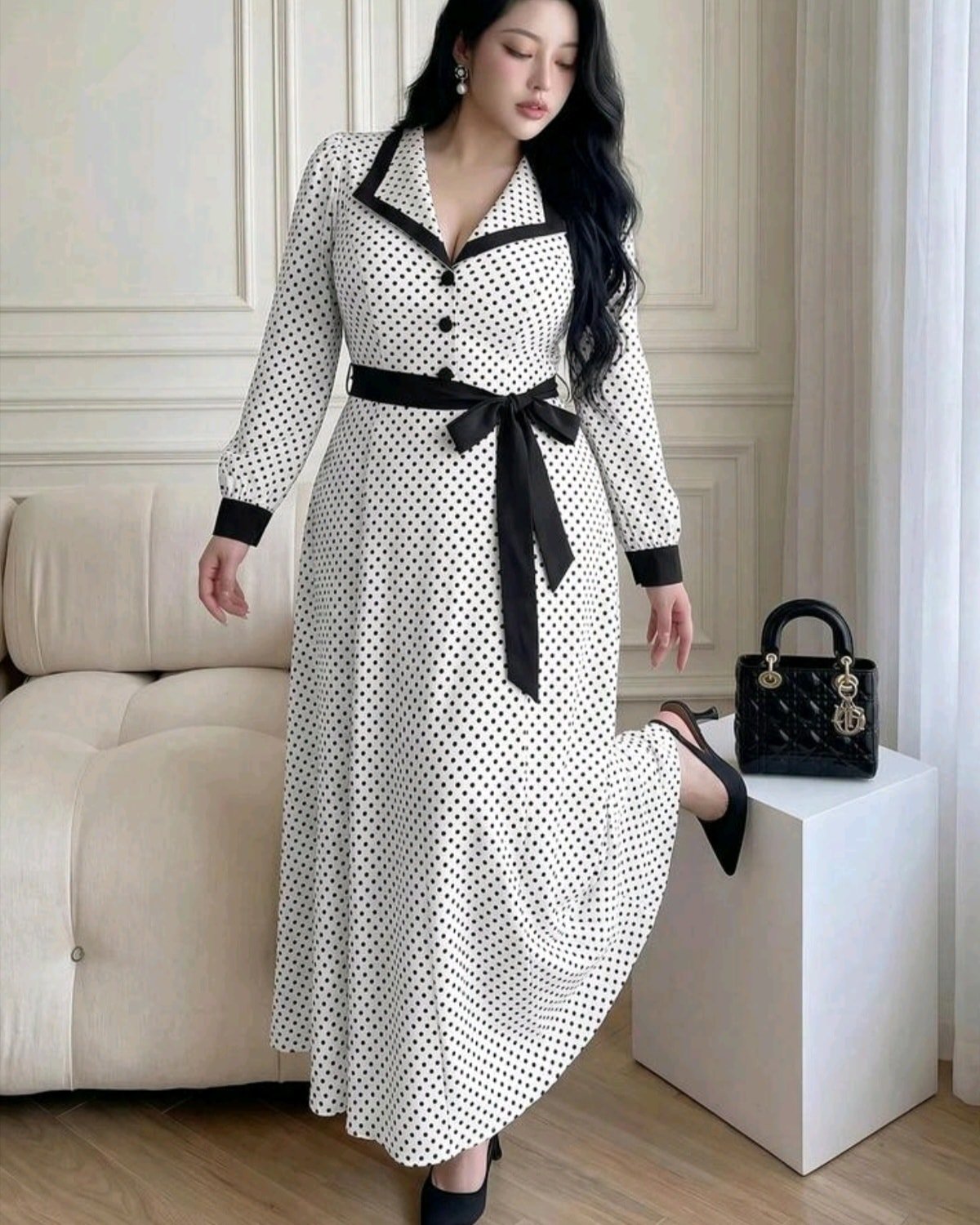 Alex Georgette Digital Print Dress